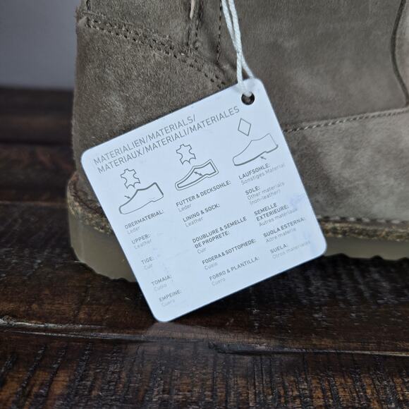 NEW Birkenstock Uppsala Womens 5 EU 36 Regular Shearling Casual Boots Gray - Picture 10 of 10